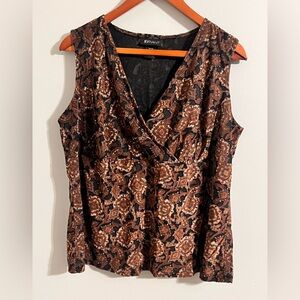 Lane Bryant sleeveless blouse